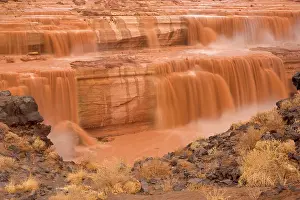 Raging: Grand Falls - raging muddy falls of the Little