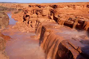 Raging: Grand Falls - raging muddy falls of the Little