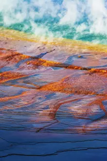 Basin: Grand Prismatic Spring, Yellowstone National Park