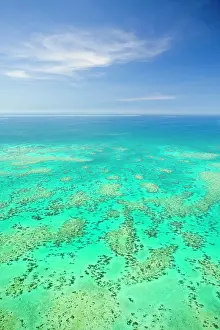 Cairn: The Great Barrier Reef, aerial view of Green