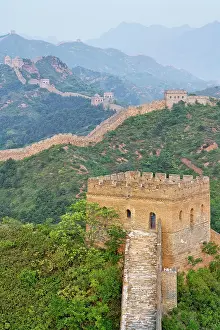 Step: Great Wall of China at Jinshanling, China