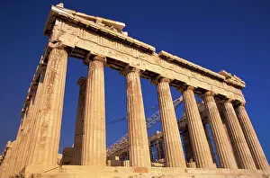 Acropolis: Greece, Attica, Athens. The Acropolis, Pathenon