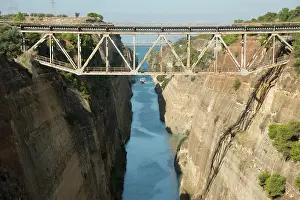 Manmade: Greece, Corinth, Corinth Canal. 76-foot