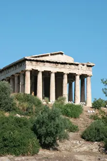 Doric: Greek Art. Temple of Hephaestus or Theseion