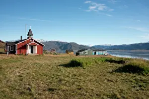 Negative: Greenland, Brattahlid (Qassiarsuk). Viking