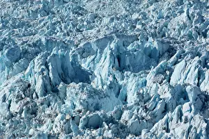 Crevasse: Greenland, Ilulissat, Jagged crevasses of