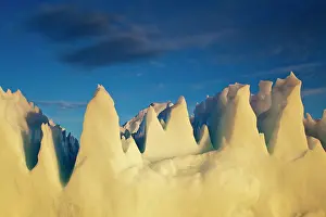 Midnight: Greenland, Ilulissat, Setting midnight sun