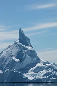 Towering: Greenland, Ilulissat, Towering iceberg from