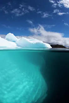 Disko: Greenland, Ilulissat, Underwater view of