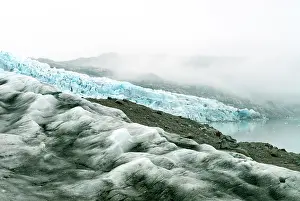Terminal: Greenland, Qaleraliq Glacier. The rocky