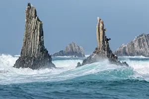 Stacks: Gueirua / Gairua beach - Asturias, Spain