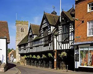Tudor: Guildhall next to the Parish Holy Trinity chuch