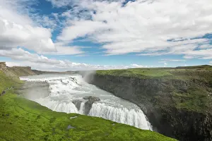 Hvita: Gullfoss waterfall, Hvita river, Iceland, Europe