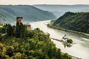 Defence: Gutenfels Castle and Pfalzgrafenstein Castle, Kaub