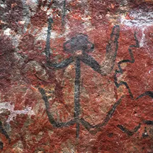 Mythical: Guyana, South America: Karowrieng rock paintings