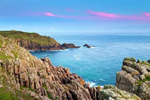 Headlands: Gwennap Head - Land's End - sunset