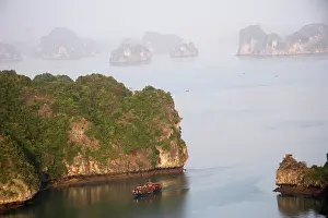 Junk: Ha Long Bay, Vietnam. UNESCO declared World