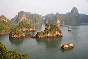 Series: Ha Long Bay, Vietnam. UNESCO declared World