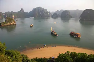 Junk: Ha Long Bay, Vietnam. UNESCO declared World