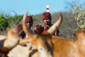 Party: Hamer people at a ceremony - Omo valley Ethiopia