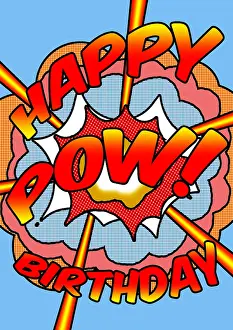 040718: Happy Birthday, pow. Digital manipulation