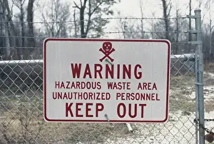 Text: Hazardous Waste Sign