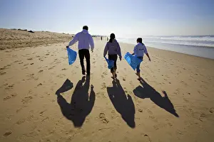 Recycling: Heal the Bay Clean-up, Venice Beach