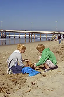 Recycling: Heal the Bay Clean-up, Venice Beach