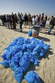 Recycling: Heal the Bay Clean-up, Venice Beach