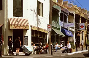 Corner: Healey / Broughton Streets corner in Paddington Sydney