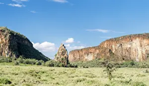 Hell: Hell's Gate National Park in Kenya near