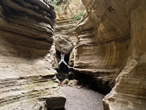 Graffiti: Hell's Gate National Park in Kenya near