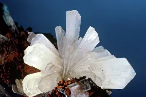 Vein: Hemimorphite from Mapimi, Mexico