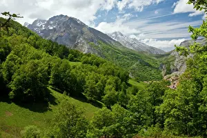 Cantabria: High pastures and woods around the village of Sotres