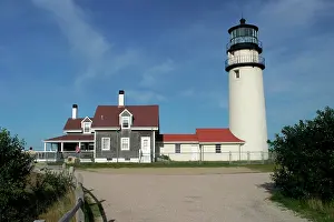 Away: Highland Light (Cape Cod Light). The station was