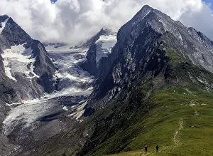 Hikers: Hikers walking