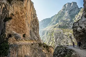 Cares: Hiking trail through the Cares Gorge, Rio Cares