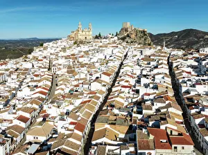Castle: The hilltop White Town of Olvera with its La Encarnacinn