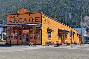 Silverton: Historic building, shop, silver mining town of Silverton