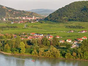 Located: Historic town Durnstein located in wine-growing