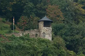 Fortified: Historic watch tower at mile marker 634
