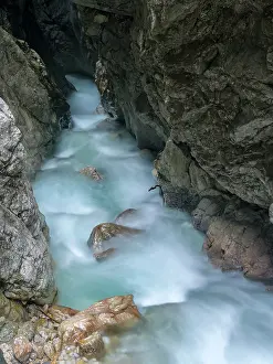Bleak: Hoellentalklamm gorge near Garmisch-Partenkirchen