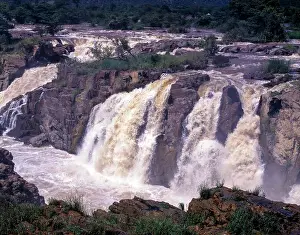 Tamil: Hogenakkal water Falls, Tamil Nadu, India, Asia