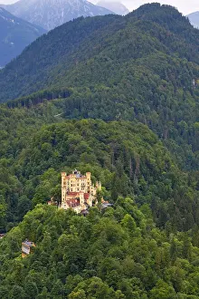 Fairytale: Hohenschwangau Castle, Ammergebirge, Schwangau