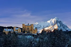 Crazy: Hohenschwangau Castle in the Bavarian Mountains