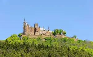 Medieval: Hohenzollern Castle, Swabian Alps, Baden-W&, x32d3496d;berg