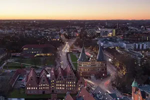 160517: The Holstein Gate in dusk UNESCO world heritage