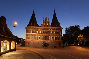 Ages: Holsten Gate - Hanseatic town Luebeck - Germany