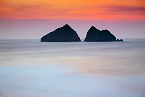 Holywell: Holywell Bay - The Carters - sunset