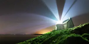 Astronomical: A home-built lighthouse at Pointe du Muller. Its